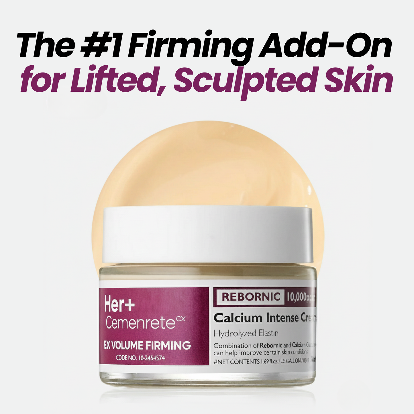 Face-Lifting Firming Cream for Sagging & Volume Loss