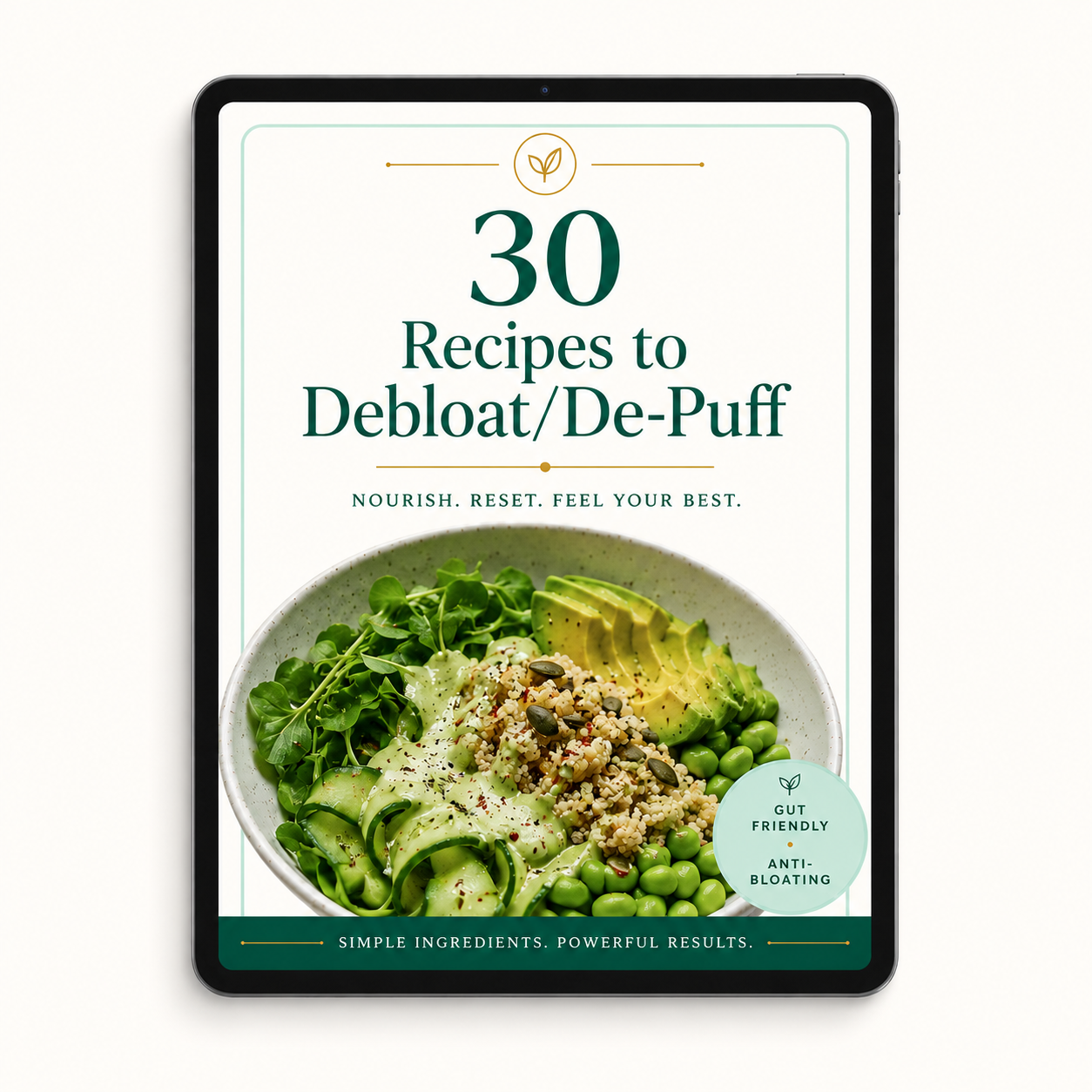 30 Recipes to Debloat/De-Puff