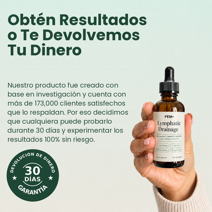 Gotas de Drenaje Linfático – Ayuda a Eliminar Líquidos Retenidos