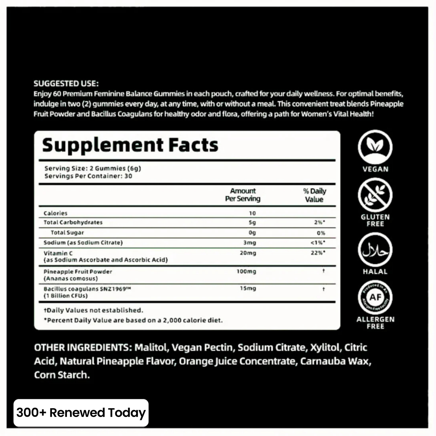 Feminine Balance Health Monthly Bundle