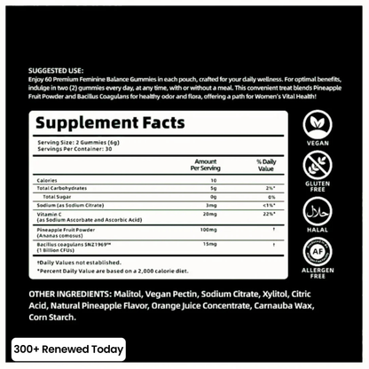 Feminine Balance Health Monthly Bundle